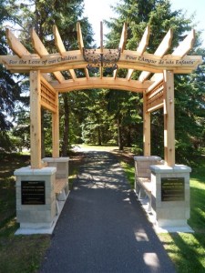 Butterfly Garden arch
